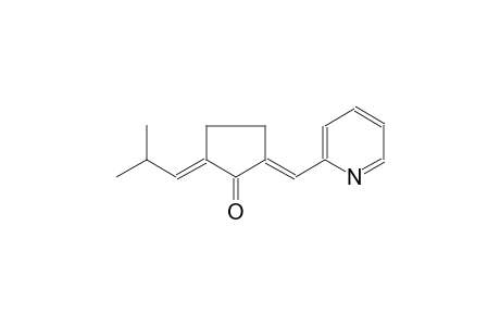 cyclopentanone, 2-(2-methylpropylidene)-5-(2-pyridinylmethylene)-,(2E,5E)-