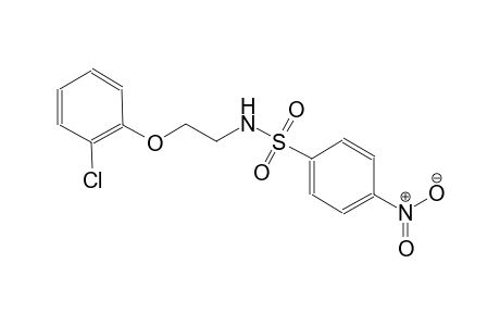 N-[2-(2-Chloro-phenoxy)-ethyl]-4-nitro-benzenesulfonamide