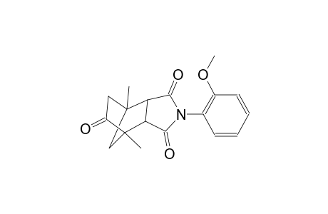 (3aS,7aR)-2-(2-methoxyphenyl)-4,7-dimethyltetrahydro-1H-4,7-methanoisoindole-1,3,5(2H,4H)-trione
