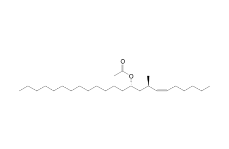 (1S,3R,4Z) Acetic acid 3-Methyl-1-tridecyldec-4-enyl ester