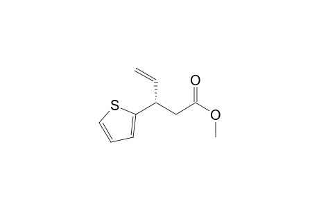 (S)-methyl 3-(thiophen-2-yl)pent-4-enoate