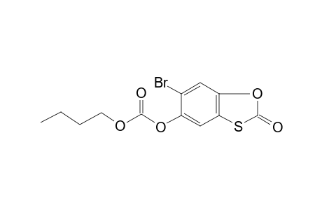 6-Bromo-2-oxo-1,3-benzoxathiol-5-yl butyl carbonate