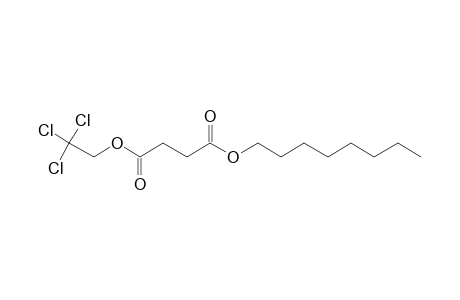 Succinic acid, octyl 2,2,2-trichloroethyl ester