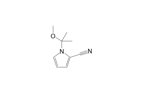 N-(2-Methoxypropan-2-yl)pyrrole-2-carbonitrile