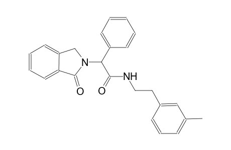 1H-isoindole-2-acetamide, 2,3-dihydro-N-[2-(3-methylphenyl)ethyl]-1-oxo-alpha-phenyl-