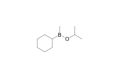 Borinic acid, cyclohexylmethyl-, 1-methylethyl ester
