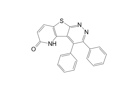 6-Oxo-3,4-diphenyl-5,6-dihydropyrido[2',3':4,5]thieno[2,3-c]pyridazine