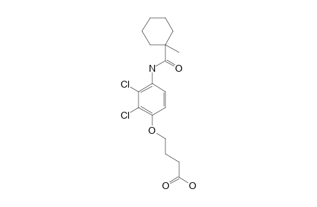 4-[2,3-DICHLORO-4-(1-METHYL-CYCLOHEXANECARBOXAMIDO)-PHENOXY]-BUTANOIC-ACID;HAPTEN-FHO4