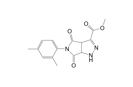 pyrrolo[3,4-c]pyrazole-3-carboxylic acid, 5-(2,4-dimethylphenyl)-1,3a,4,5,6,6a-hexahydro-4,6-dioxo-, methyl ester