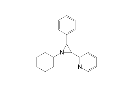 1-Cyclohexyl-2-phenyl-3-(2-pyridyl)aziridine