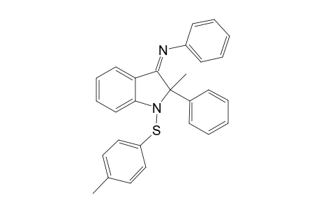 2-Methyl-2-phenyl-3-phenylimino-1-(p-tolylsphanyl)indoline