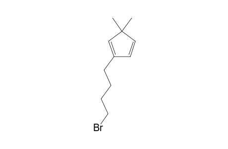 1,3-Cyclopentadiene, 2-(4-bromobutyl)-5,5-dimethyl-