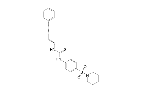 CINNAMALDEHYDE, 4-[p-(PIPERIDINOSULFONYL)PHENYL]-3-THIOSEMICARBAZONE