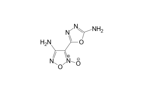 3(4)-R-Amino-4(3)-(5-amino-1,3,4-oxadiazol-2-yl)furoxan