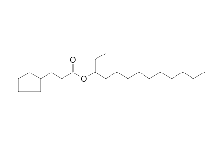 1-Ethylundecyl 3-cyclopentylpropanoate