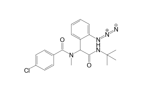 N-[(2-Azidophenyl)(tert-butylcarbamoyl)methyl]-4-chloro-N-methylbenzamide