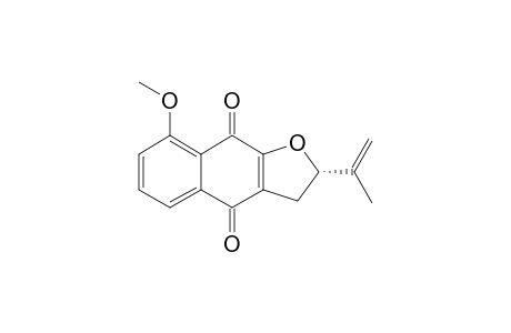 (2R)-8-Methoxy-dehydro-iso-.alpha.-Lapachone