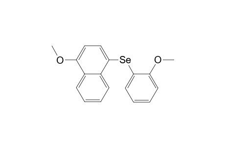 (1-methoxynaphthalen-4-yl)(2-methoxyphenyl)selane