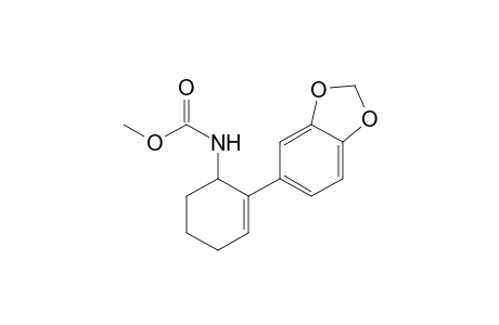 Methyl N-[2-(1,3-benzodioxol-5-yl)cyclohex-2-en-1-yl]carbamate