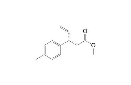 (S)-methyl 3-p-tolylpent-4-enoate