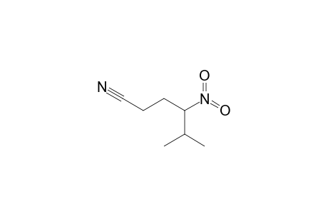 5-Methyl-4-nitrohexane-nitrile