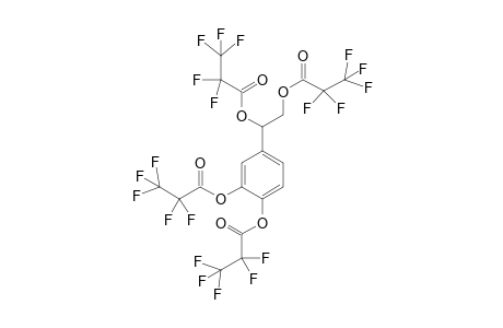 (3,4-Dihydroxyphenyl)ethylene glycol tetrakis(pentafluoropropionate)
