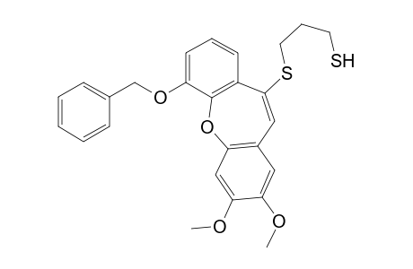 6-(Benzyloxy)-10-[(3-thiohydroxy)propylthio]-2,3-dimethoxydibenzoxepine