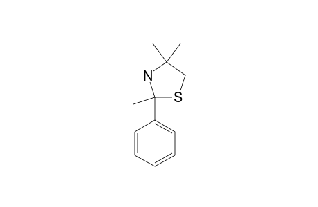 2,4,4-TRIMETHYL-2-PHENYLTHIAZOLIDINE