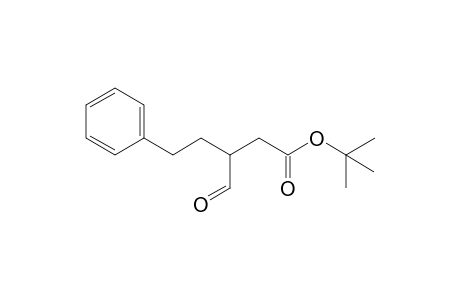 tert-Butyl 3-formyl-5-phenylpantanoate