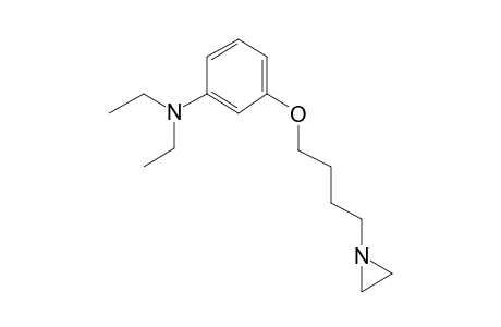 3-[4-(1-Aziridinyl)butoxy]-N,N-diethylaniline