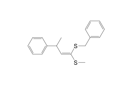 (Z)-1-Benzylthio-1-methylthio-3-phenyl-1-butene