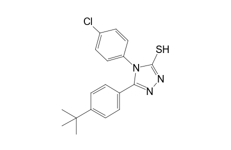 5-(p-tert-butylphenyl)-4-(p-chlorophenyl)-4H-1,2,4-triazole-3-thiol