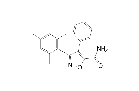3-Mesityl-4-phenyl-isoxazole-5-carboxamide