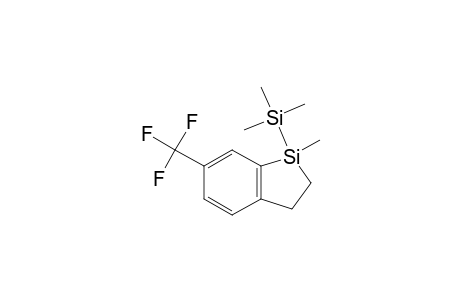 6-(Trifluoromethyl)-1-methyl-1-(trimethylsilyl)-1-silaindan