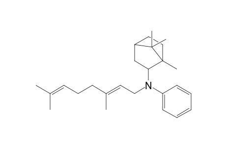 N-Geranyl-N-phenyl-2-exo-bornylamine