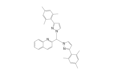 (2-Quinolinyl)bis(3-mesitylpyrazolyl)methane