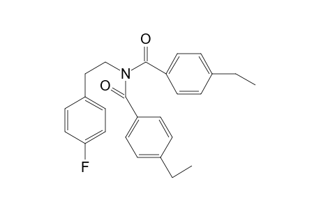 N,N-Bis(4-ethylbenzoyl)-4-fluorophenethylamine