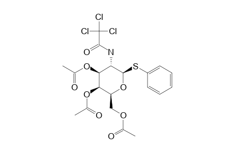 PHENYL-3,4,6-TRI-O-ACETYL-2-DEOXY-2-TROCHLOROACETAMIDO-1-THIO-BETA-D-GALACTOPYRANOSIDE