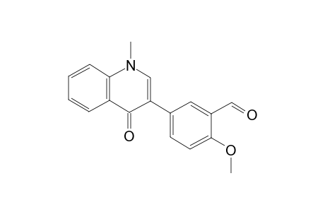 3-(3-Formyl-4-methoxyphenyl)-1-methylquinolin-4(1H)-one