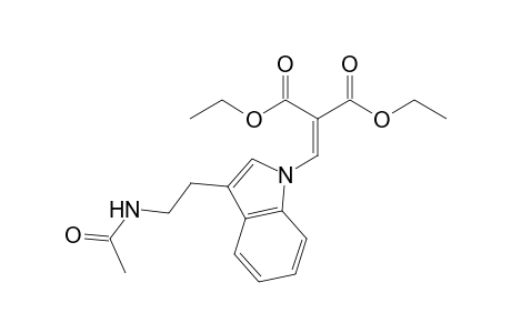 Diethyl {3-[2'-(acetylamino)ethyl]-2'-indolylmethylene}malonate