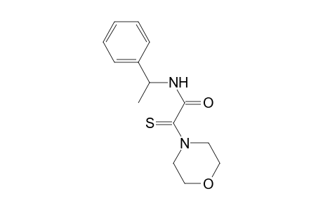 2-Morpholin-4-yl-N-(1-phenyl-ethyl)-2-thioxo-acetamide