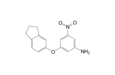3-(2,3-dihydro-1H-inden-5-yloxy)-5-nitroaniline