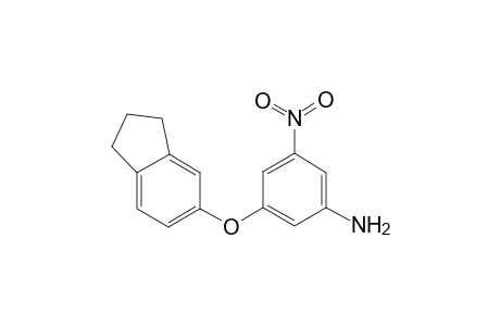 3-(2,3-dihydro-1H-inden-5-yloxy)-5-nitroaniline