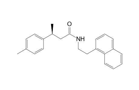 (3S,1'R)-N-(1-Naphthylethyl)-3-(4-methylphenyl)butanamide