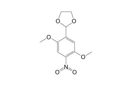 2,5-DIMETHOXY-4-(1',3'-DIOXOLAN-2'-YL)-NITROBENZENE