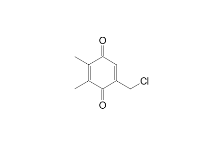 2-(Chloromethyl0-5,6-dimethyl-1,4-benzoquinone