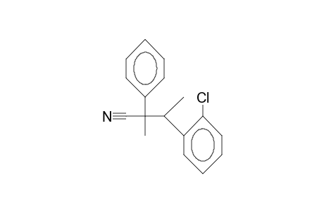(R,R)-2-Methyl-2-phenyl-3-(2-chloro-phenyl)-butyronitrile
