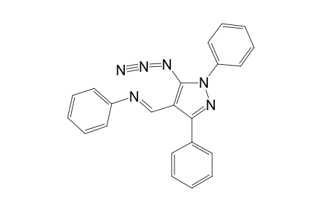 5-AZIDO-1,3-DIPHENYL-4-(N-PHENYLIMINOMETHYL)-PYRAZOLE