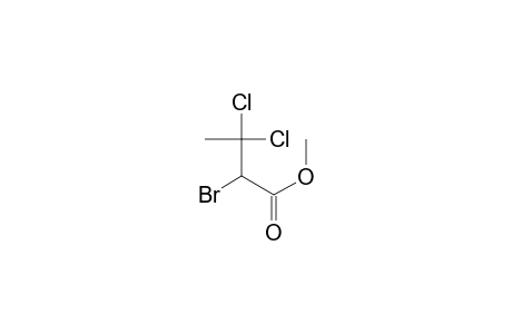 Butanoic acid, 2-bromo-3,3-dichloro-, methyl ester