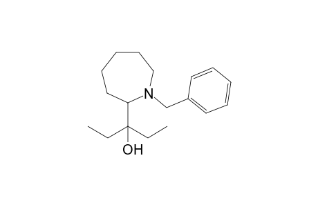 1-Benzyl-2-(3-hydroxypentan-3-yl)hexahydroazepine